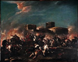 Batalla de Giovanni Antonio Guardi