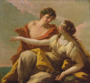 Baco y Ariadna, c.1720