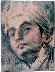 Estudio de retrato, c1676-1727 de Giovanni Antonio Pellegrini