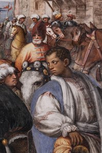 Adoración de los Reyes Magos y Adoración de los Pastores de Giovanni Antonio Pordenone