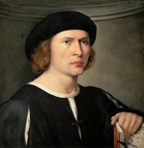 Retrato de un músico de Giovanni Antonio Pordenone
