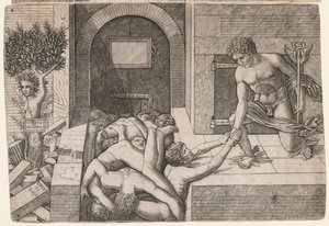 Alegoría del rescate de la humanidad: Virtus Deserta