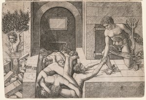Alegoría del Rescate de la Humanidad: Virtus Deserta de Giovanni Antonio da Brescia