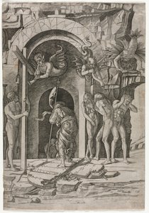 Descenso al limbo, c. 1490-1500 de Giovanni Antonio da Brescia