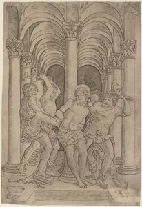 Flagelación de Giovanni Antonio da Brescia