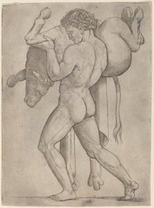 Hércules y el toro de Creta