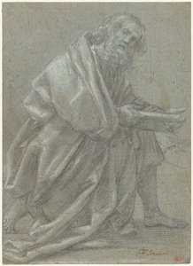 Estudio para un apóstol arrodillado de Giovanni Baglione
