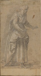 Mujer Caminando hacia la Derecha de Giovanni Baglione