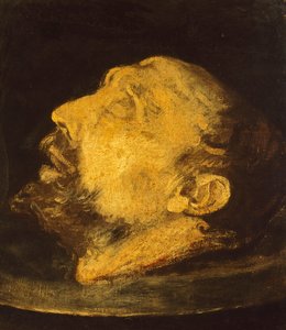 La cabeza de San Juan Bautista en una meseta de Giovanni Battista (1567 1633) Crespi