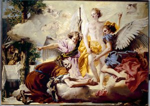 Aparición de los tres ángeles a Abraham