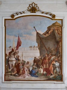 Continencia de Alejandro Magno de Giovanni Battista Tiepolo