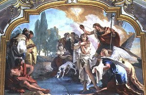 El bautismo de Cristo