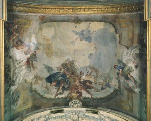 Apoteosis de Santa Teresa (fresco) de Giovanni Battista (1696 1770) Tiepolo