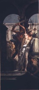 La Flagelación (óleo sobre lienzo)