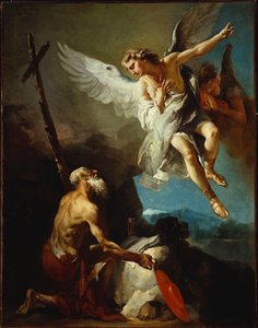 La visión de San Jerónimo de Giovanni Battista Tiepolo
