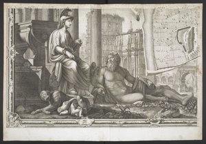 Figuras y esculturas, del Nuevo Plan de Roma, sacadas a la luz por G. Nolli de Giovanni Battista (after) Nolli