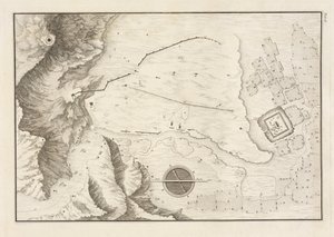 Un plan geométrico de la ciudad en ruinas de Palmira, 1753 de Giovanni Battista 1712 86 after Borra