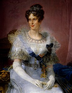 Retrato de María Luisa, duquesa de Parma (Viena de Giovanni Battista Borghesi