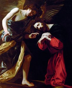 Cristo en el Monte de los Olivos de Giovanni Battista Caracciolo