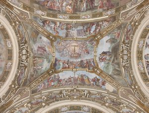 Historias de la Santa Cruz, 1631-32 de Giovanni Battista Carlone