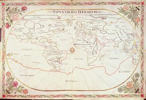 Ms adicional 11765: mapa del mundo de Giovanni Battista Cavallini