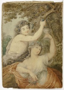 Baco y doncella de Giovanni Battista Cipriani