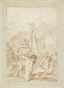 El culto a la serpiente de cobre de Giovanni Battista Cipriani