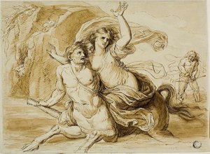 El rapto de Deianira de Giovanni Battista Cipriani