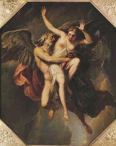 El rapto de Oreithyia de Giovanni Battista Cipriani
