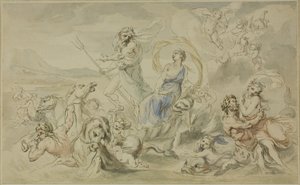 El triunfo de Neptuno de Giovanni Battista Cipriani