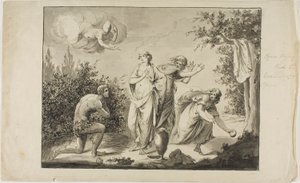 Ulises y Nausícaa de Giovanni Battista Cipriani