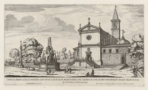 Iglesia dedicada a S. Pietro Apostolo (Iglesia de San Pietro in Montorio) de Giovanni Battista Falda