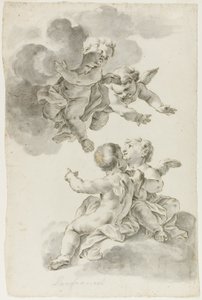 Cuatro putti