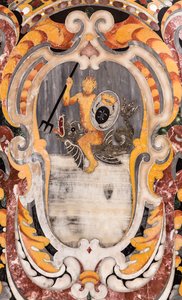 Catedral de San Cataldo, Capilla de San Cataldo, altar del Santo, detalle, Taranto, Apulia (foto) de Giovanni Battista Lombardelli
