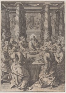 La Última Cena, ca. 1580 de Giovanni Battista Mazza