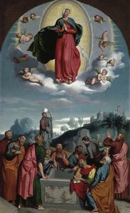 Asunción de la Virgen de Giovanni Battista Moroni