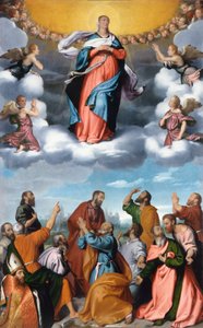 Asunción de la Virgen de Giovanni Battista Moroni