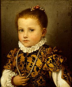 Niña de la familia Redetti de Giovanni Battista Moroni