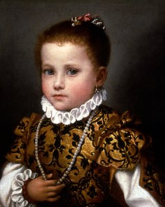 Niña de la casa Redetti de Giovanni Battista Moroni
