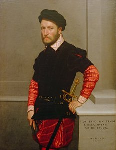 Retrato de Don Gabriel de la Cueva, Duque de Albuquerque (1525-71) 1560 de Giovanni Battista Moroni
