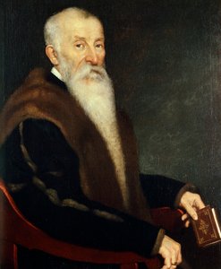Retrato de Gerolamo Agosti, de Giovanni Battista Moroni (hacia 1525-1578) de Giovanni Battista Moroni