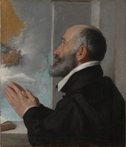 Retrato de un donante de Giovanni Battista Moroni