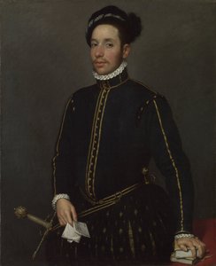 Retrato de un Caballero Il Gentile Cavaliere, c. 1565 de Giovanni Battista Moroni