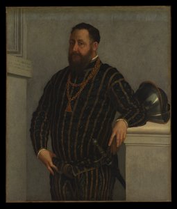 Retrato de un hombre de Giovanni Battista Moroni