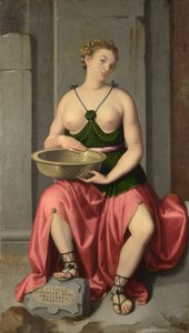La vestal virgen Tuccia, ca 1555