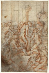Estudio para la Purificación de la Virgen de Giovanni Battista Naldini