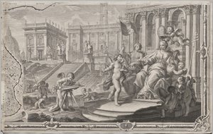 Nuevo mapa de Roma sacado a la luz por Giambattista Nolli en el año MDCCXLVII, conocido como La Pianta Grande di Roma