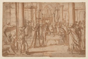 Presentación del Cuerpo de San Antonino de Florencia de Giovanni Battista Paggi