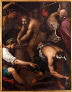 La flagelación de Cristo de Giovanni Battista Paggi