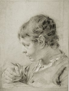 Retrato de un niño de Giovanni Battista Piazzetta